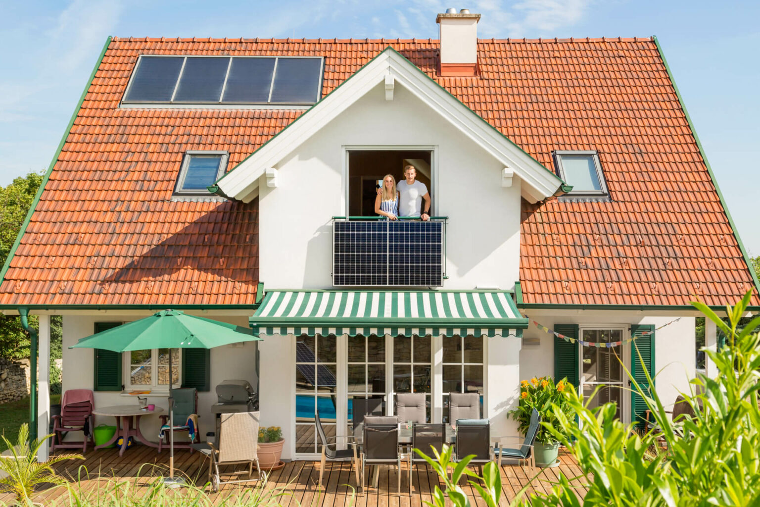 Solarkraftzwerg – Solarpanel für den Balkon